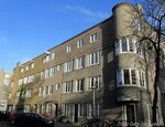 Gevel in de Vechtstraat richting Borssenburgstraat.
<br/>
Gert-Jan Lobbes, 2017